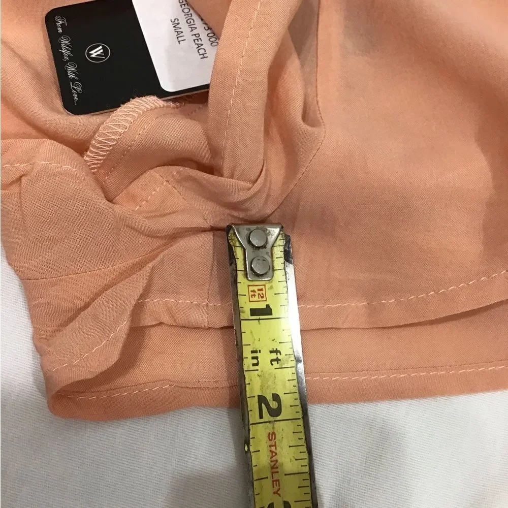 Wildfox Swim Orange Luciene Swim Shorts New Size Small
